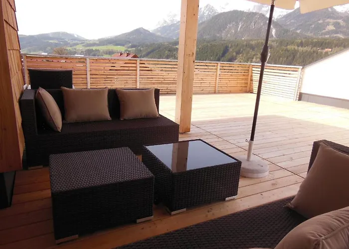 Penthouse Alpine Living Direkt An Der Skipiste By Schladmingurlaub 公寓 恩斯塔尔豪斯